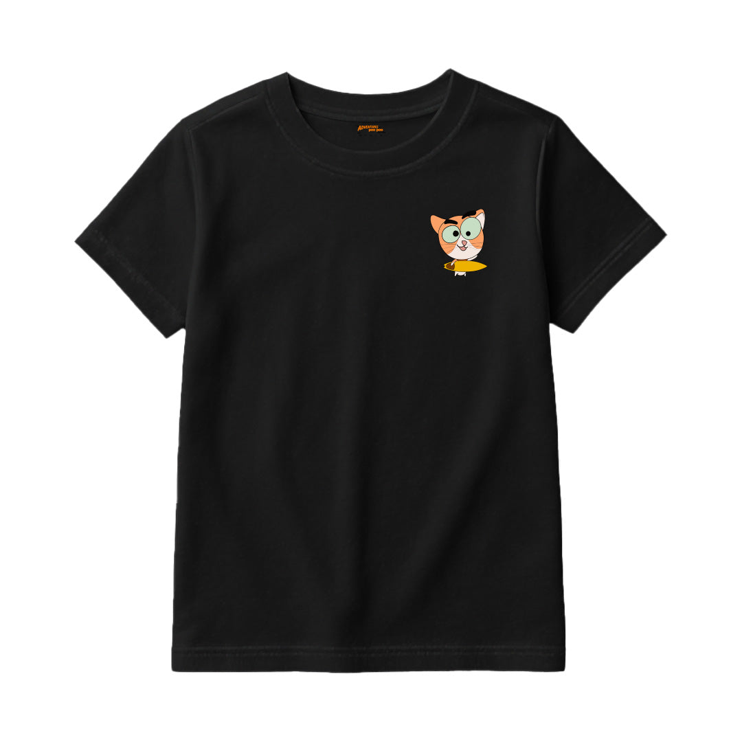 Poo Poo Logo Tee (Black)