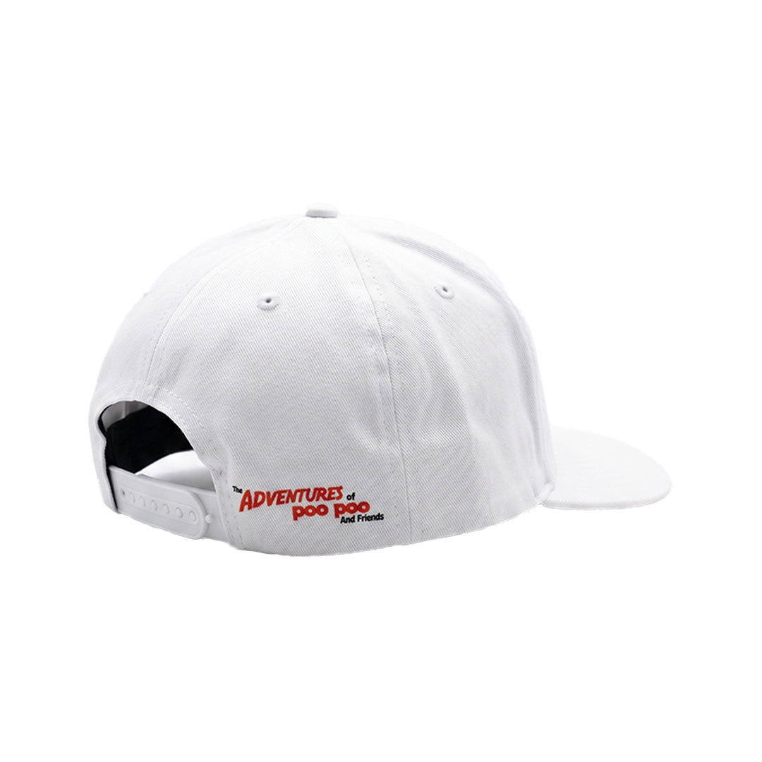 Poo Poo Classic Cap White - Unisex