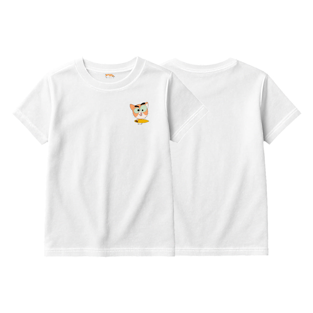 Poo Poo Logo Tee (White)